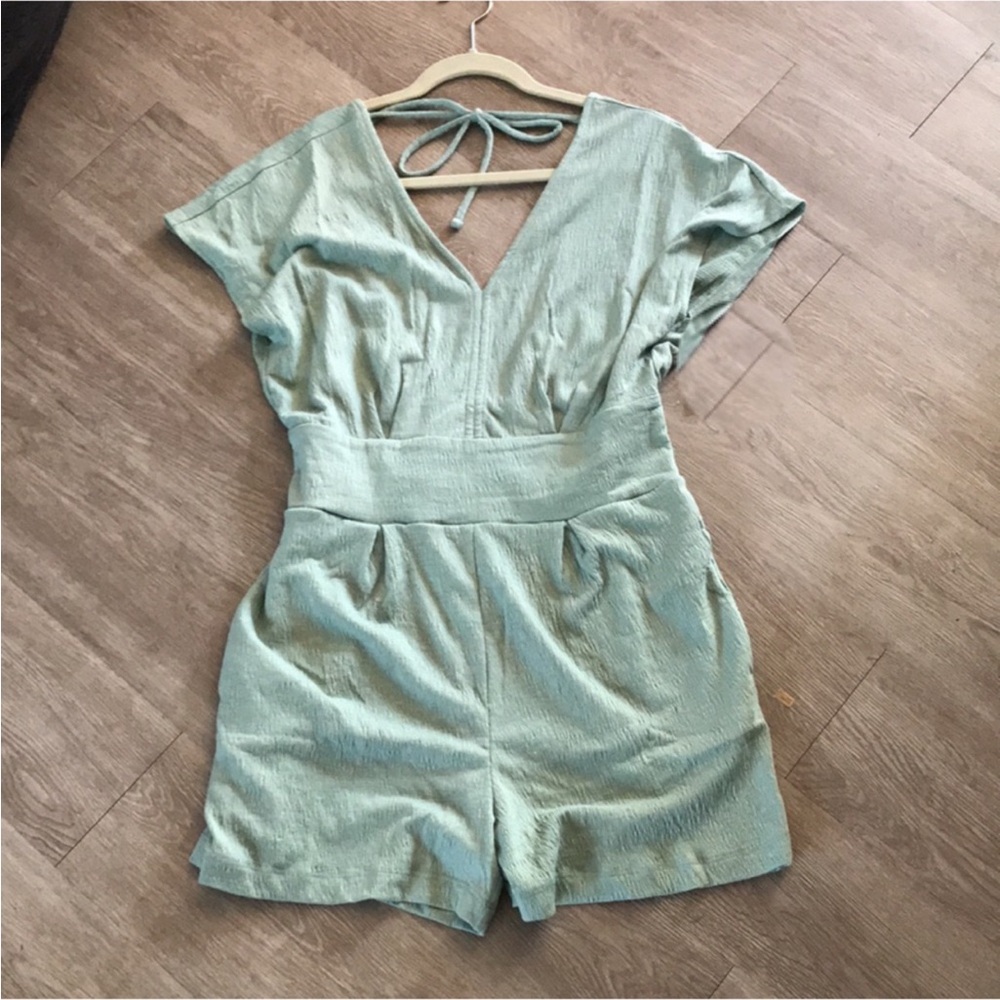Open Back Romper